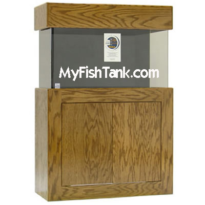 Aquarium Fish Tank Stand Oak LS Style