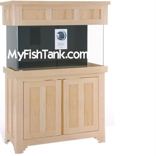 Fish Tank Stands Aquariums Maple Mission Style Rectangular, LA Fishguys